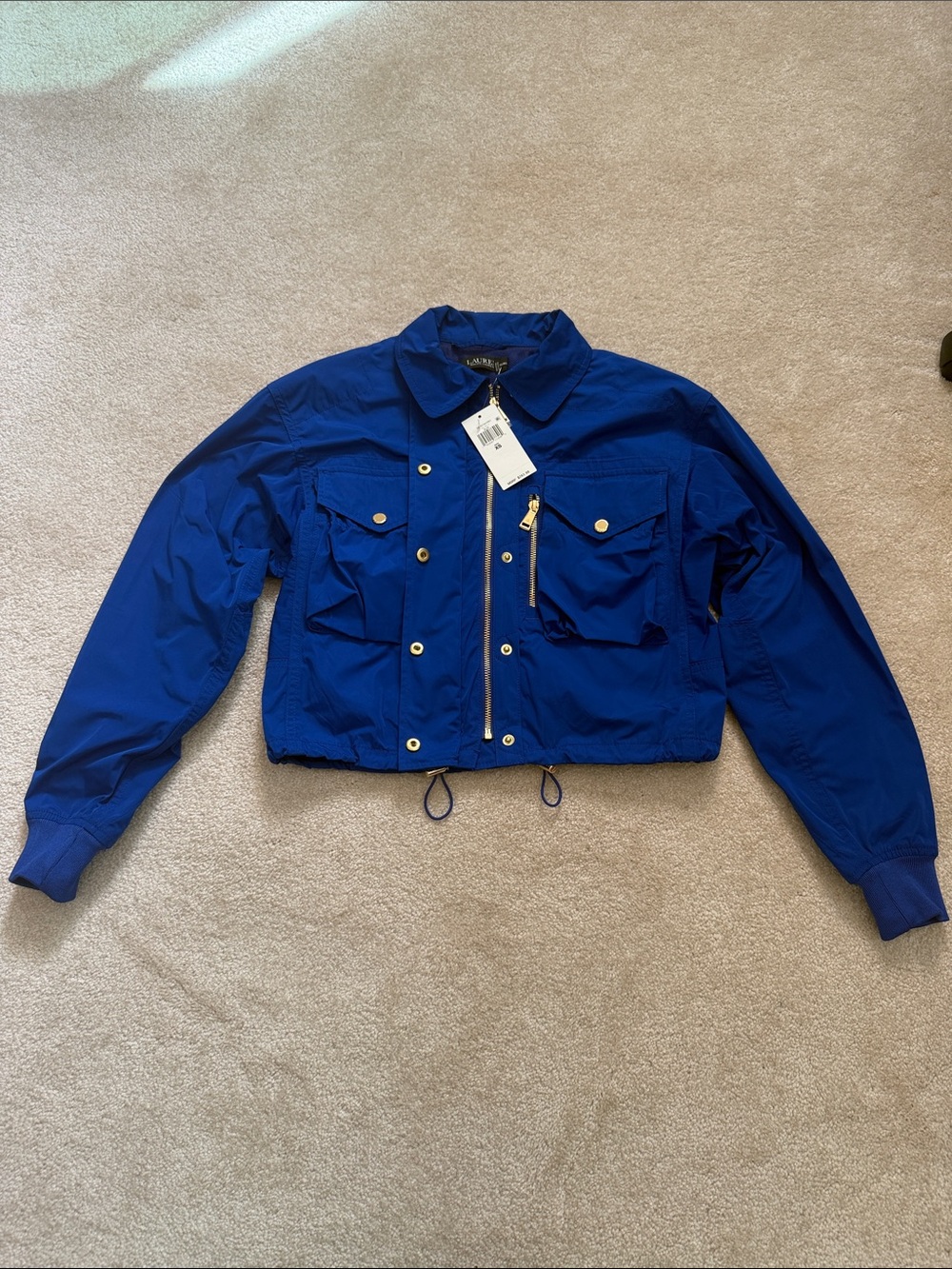 NEW Ralph Lauren Blue Windbreaker
